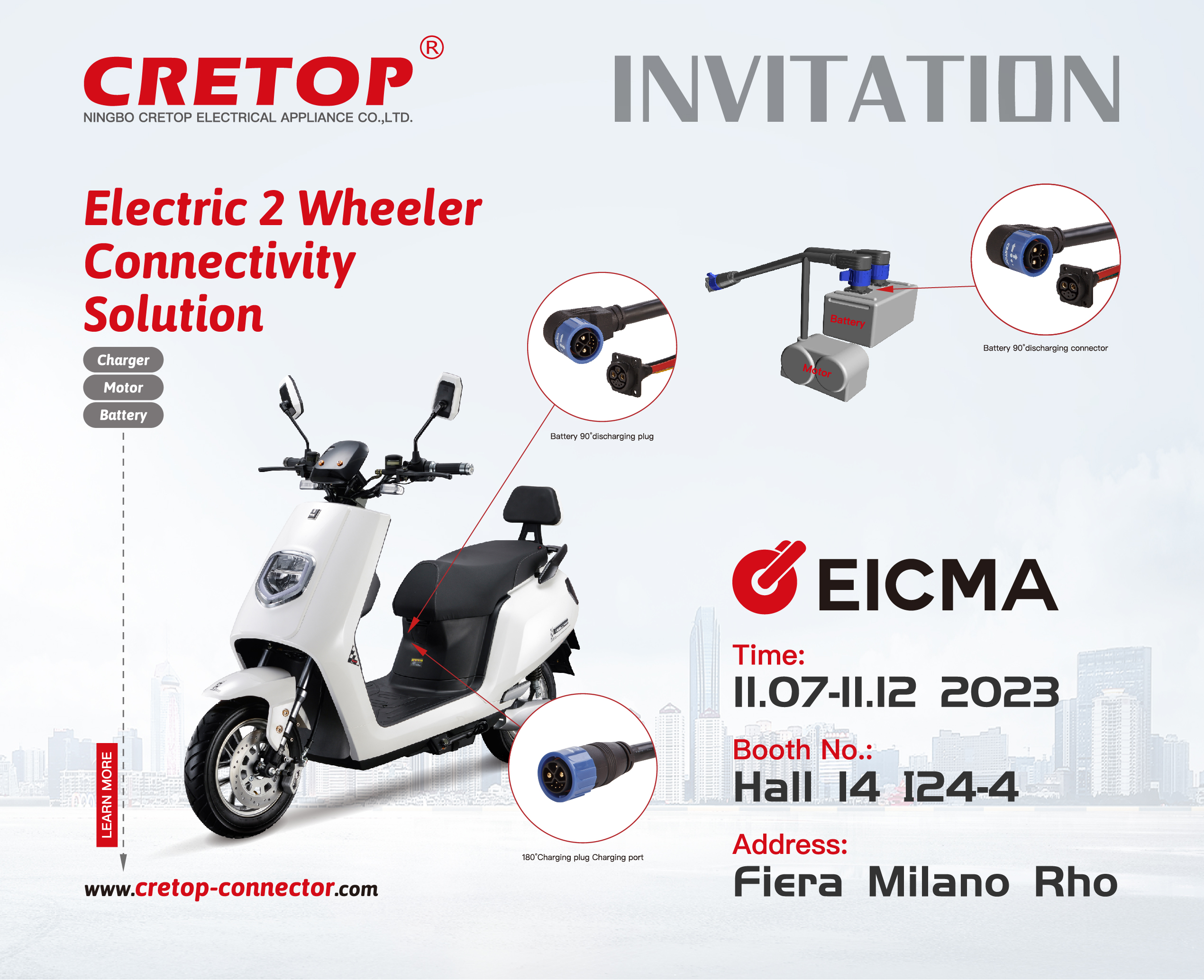 EICMA 2023 kvietimas